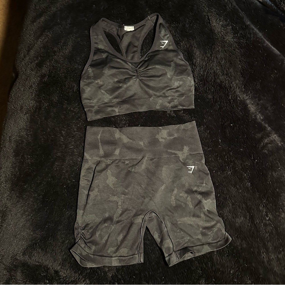 🖤 Gymshark Adapt Camo Black Size M